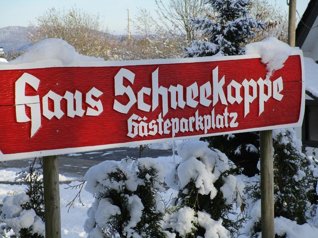 Apartamento Haus Schneekappe Winterberg Exterior foto