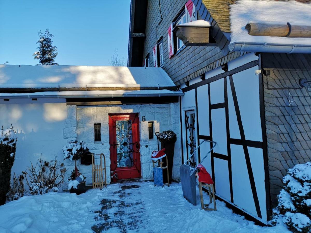 Apartamento Haus Schneekappe Winterberg Exterior foto